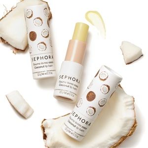 NEW Sephora coconut lip balm